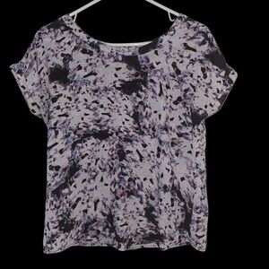 Feminine Print Women's Top